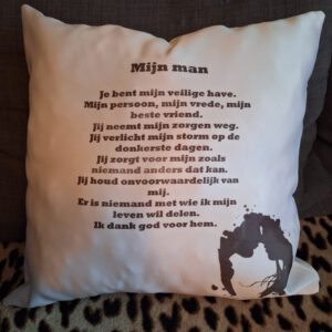 Kussensloop zonder kussen!