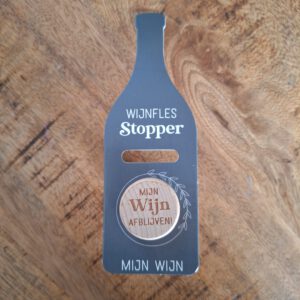 Wijn stopper!